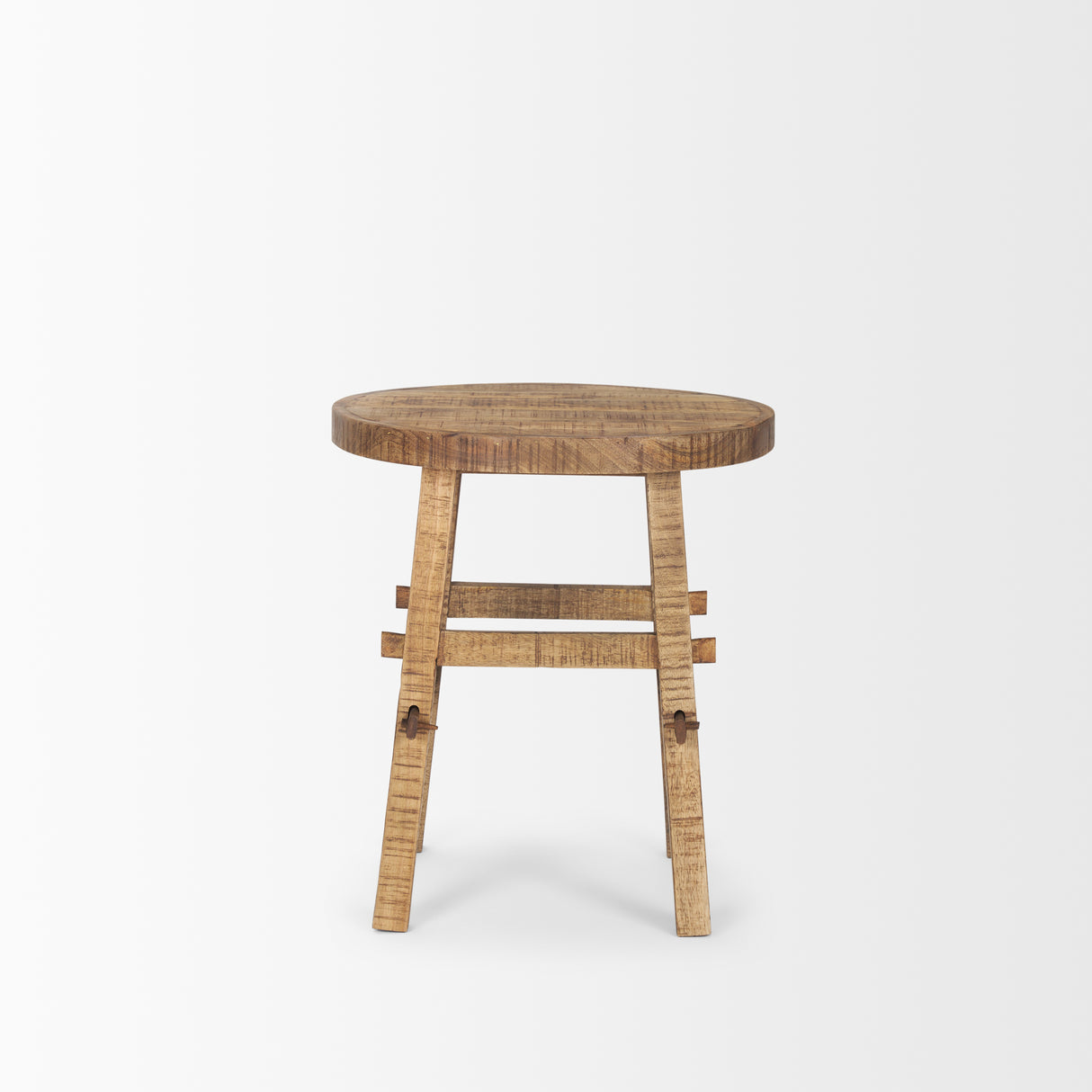 Rosie Small Brown Wood End Table from Mercana - Luna Furniture