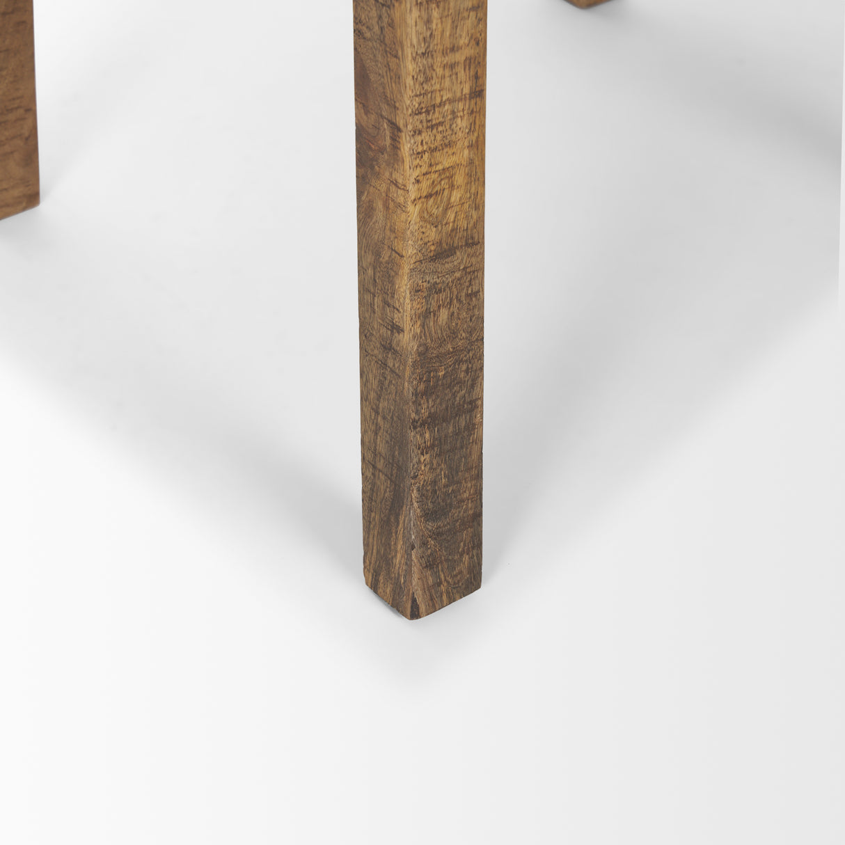 Rosie Large Brown Wood End Table from Mercana - Luna Furniture