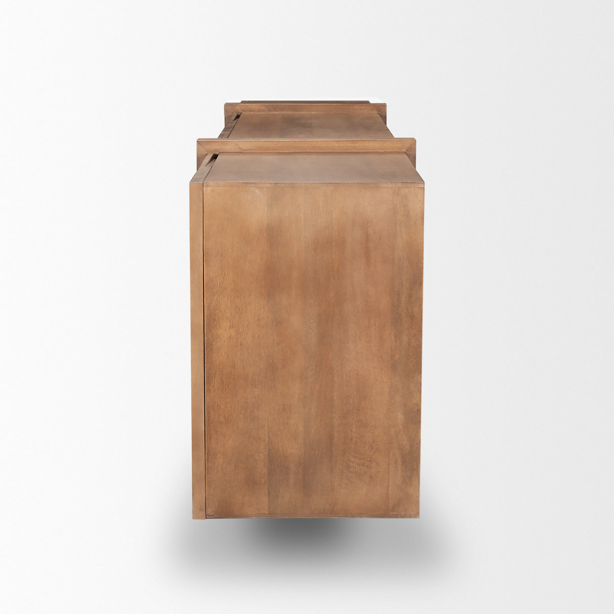 Eula Medium Brown Wood 4-Door Sideboard from Mercana - Luna Furniture