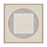String Net II by Studio M a handmade Original Framed 3D Textured Artwork under Glass from Mercana - Luna Furniture