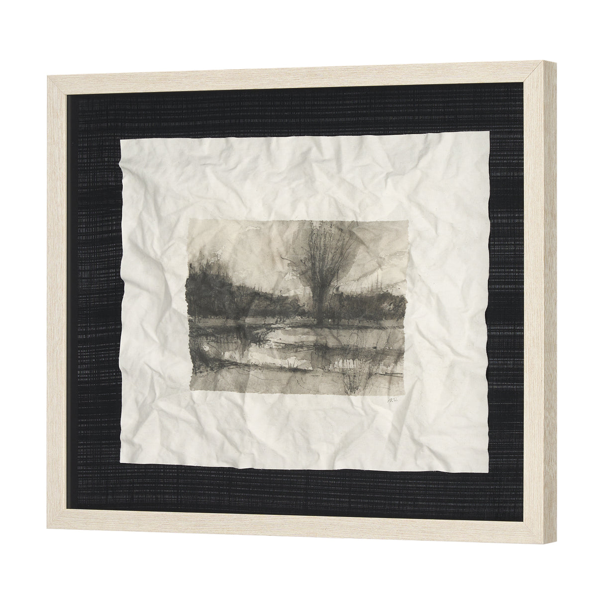 Before the Rain I by Mercana Studio a Hand Embelished Textured Framed Art Print Matted under Glass from Mercana - Luna Furniture