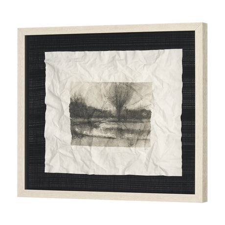 Before the Rain I by Mercana Studio a Hand Embelished Textured Framed Art Print Matted under Glass from Mercana - Luna Furniture