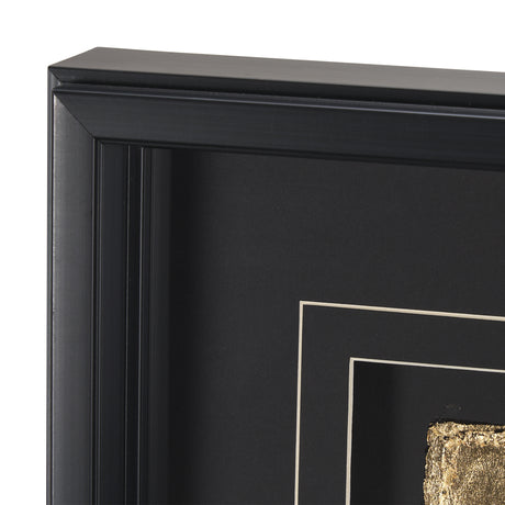 Caldera Black by Studio M a handmade Original Framed Artwork under Glass from Mercana - Luna Furniture