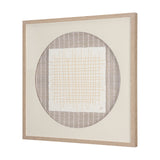 String Net II by Studio M a handmade Original Framed 3D Textured Artwork under Glass from Mercana - Luna Furniture