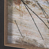 Forest View V by Mercana Studio a Hand Embellished Textured Framed Art Print from Mercana - Luna Furniture