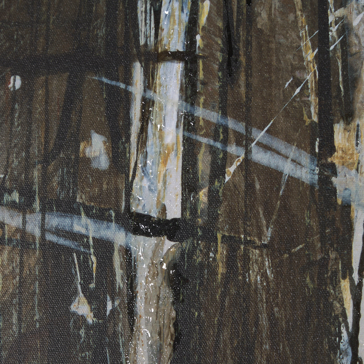 Forest View V by Mercana Studio a Hand Embellished Textured Framed Art Print from Mercana - Luna Furniture