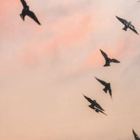 Evening Flight by Mercana Studio a Hand Embellished Textured Framed Photo Art Print Matted under Gla from Mercana - Luna Furniture