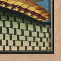 Vadum Piscis by Mercana Studio a Hand Embelished Textured Framed Art Print from Mercana - Luna Furniture