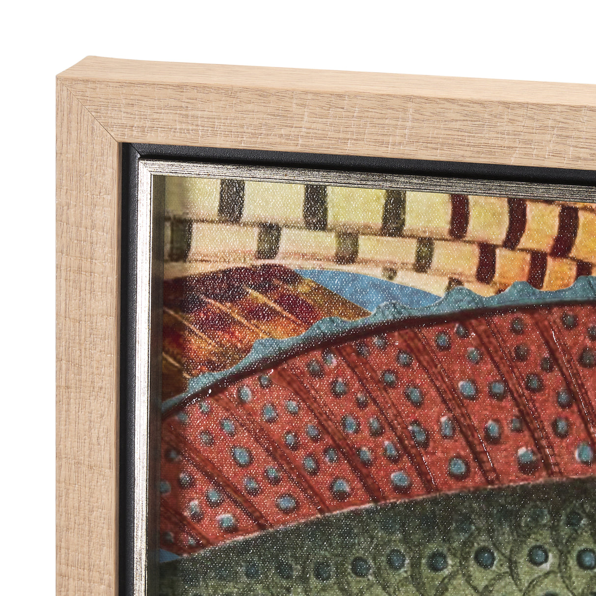 Vadum Piscis by Mercana Studio a Hand Embelished Textured Framed Art Print from Mercana - Luna Furniture