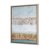 Quiet Echoes - Sweep by Mercana Studio a Hand Embellished Textured Framed Art Print from Mercana - Luna Furniture