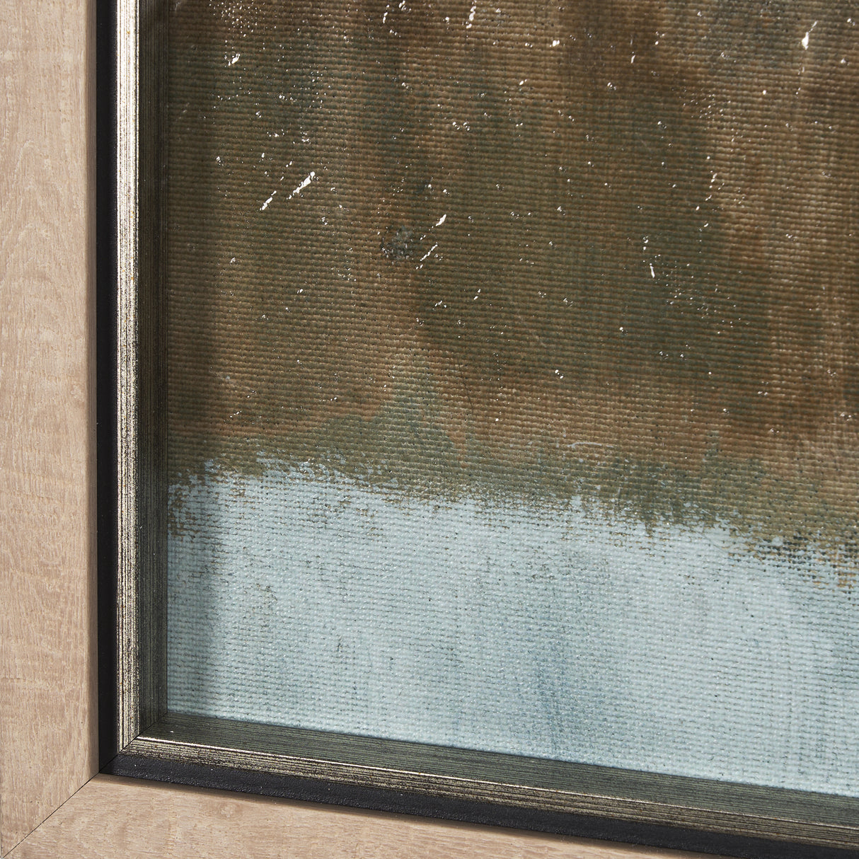 Quiet Echoes - Sweep by Mercana Studio a Hand Embellished Textured Framed Art Print from Mercana - Luna Furniture