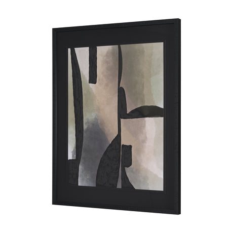 Shape Shift - Divide by Mercana Studio Hand Embellished Textured Framed Art Print Matted under Glass from Mercana - Luna Furniture