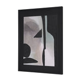 Shape Shift - Arrange by Mercana Studio Hand Embellished Textured Framed Art Print Matted under Glas from Mercana - Luna Furniture