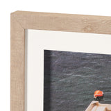 Neatly Moored by Mercana Studio a Hand Embellished Textured Framed Photo Art Print Matted under Glas from Mercana - Luna Furniture