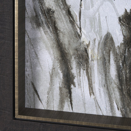 Winter Day II by Mercana Studio a Hand Embellished Textured Framed Art Print from Mercana - Luna Furniture