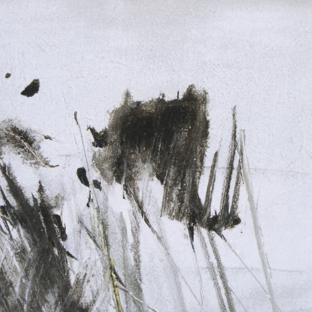 Winter Day II by Mercana Studio a Hand Embellished Textured Framed Art Print from Mercana - Luna Furniture