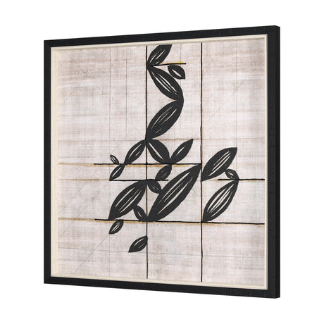 Papyrus Foliage I by Mercana Studio a Hand Embellished Textured Framed Art Print from Mercana - Luna Furniture