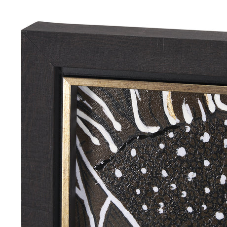 Sunflower Fest III by Mercana Studio a Hand Embellished Textured Framed Art Print from Mercana - Luna Furniture