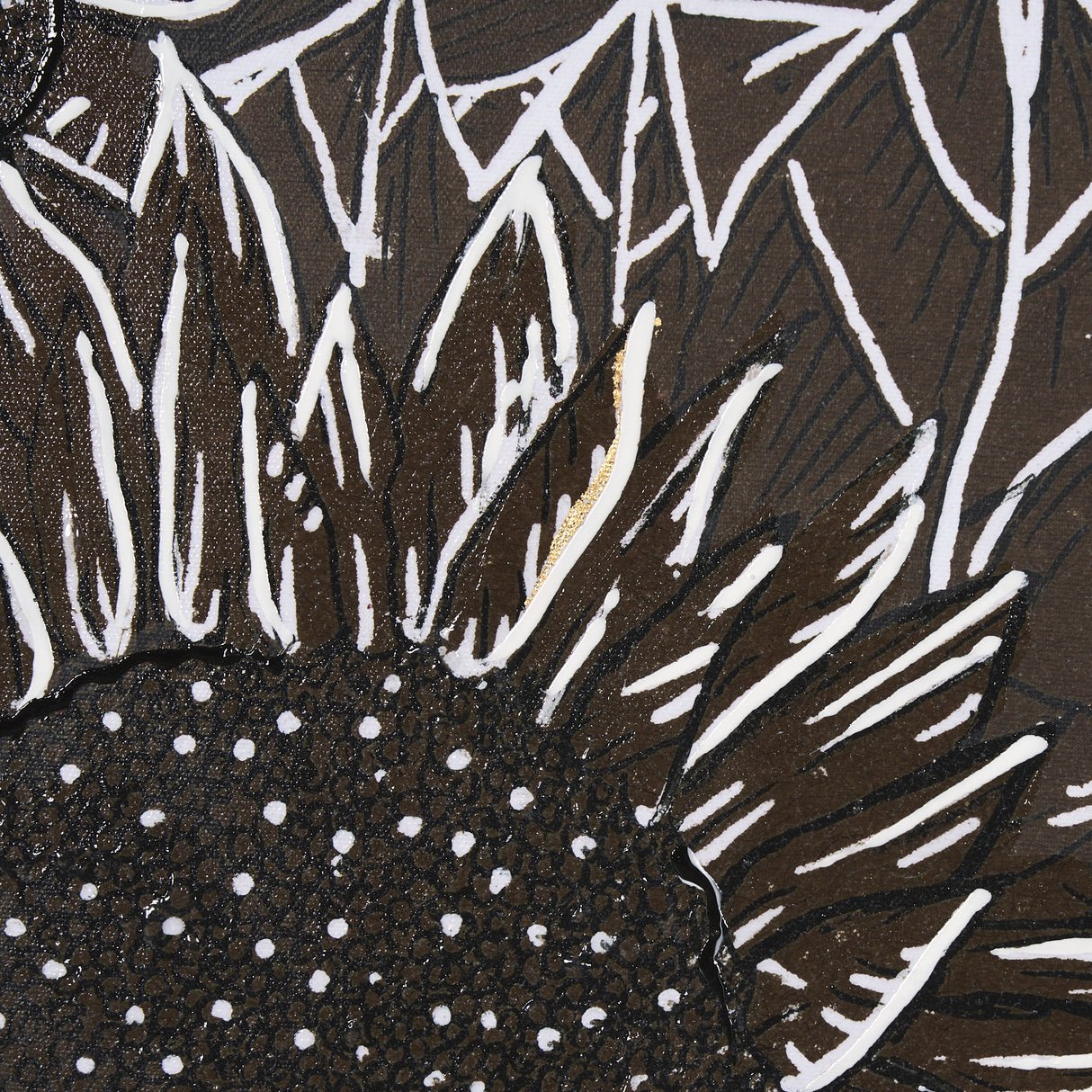 Sunflower Fest VI by Mercana Studio a Hand Embellished Textured Framed Art Print from Mercana - Luna Furniture