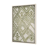Story Teller I Olive by Mercana Studio a Hand Embelished Textured Framed Art Print from Mercana - Luna Furniture