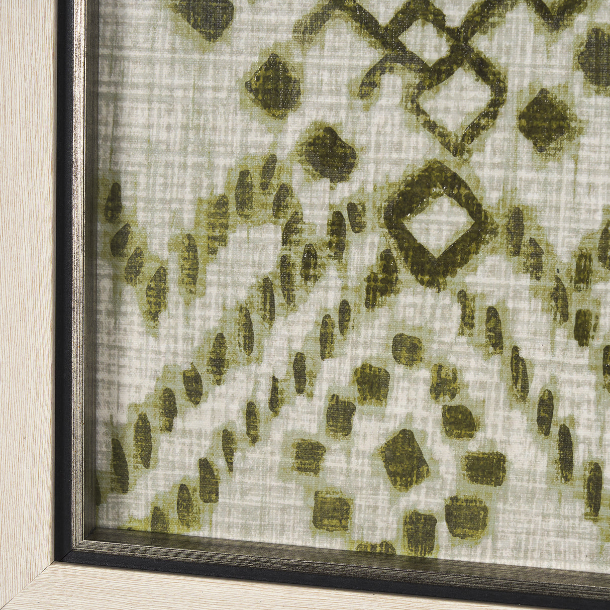 Story Teller I Olive by Mercana Studio a Hand Embelished Textured Framed Art Print from Mercana - Luna Furniture