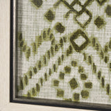 Story Teller I Olive by Mercana Studio a Hand Embelished Textured Framed Art Print from Mercana - Luna Furniture