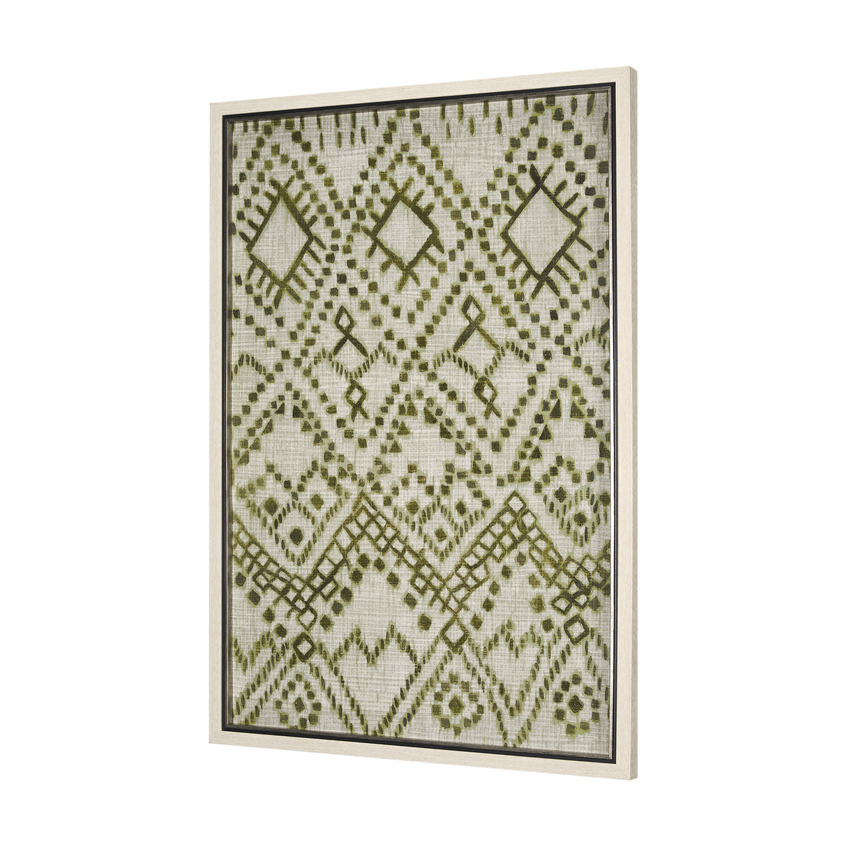 Story Teller II Olive by Mercana Studio a Hand Embelished Textured Framed Art Print from Mercana - Luna Furniture