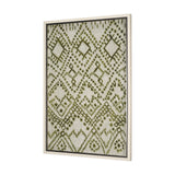 Story Teller II Olive by Mercana Studio a Hand Embelished Textured Framed Art Print from Mercana - Luna Furniture