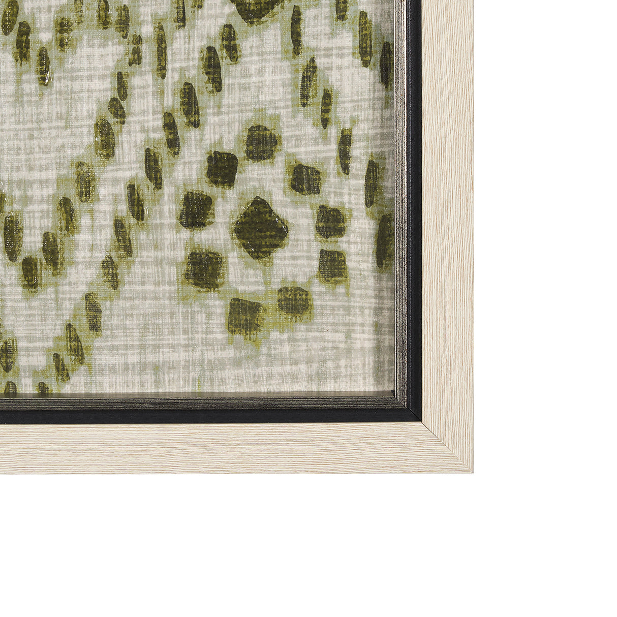 Story Teller II Olive by Mercana Studio a Hand Embelished Textured Framed Art Print from Mercana - Luna Furniture