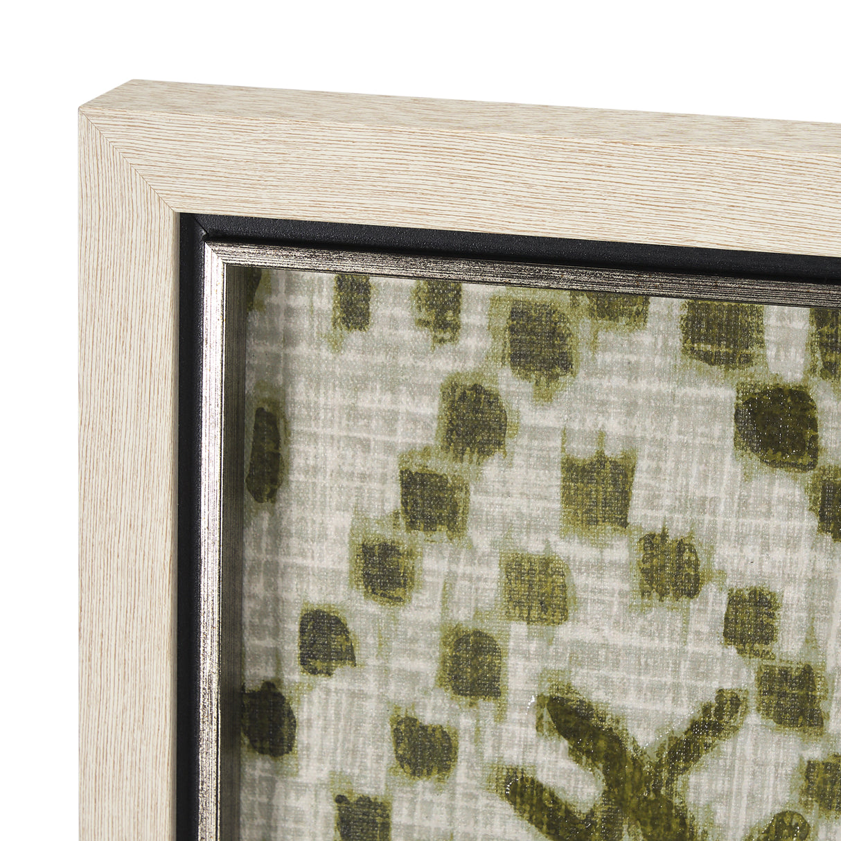 Story Teller II Olive by Mercana Studio a Hand Embelished Textured Framed Art Print from Mercana - Luna Furniture