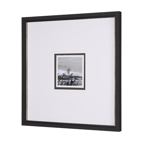 Winter Day III by Mercana Studio a Hand Embellished Textured Framed Art Print Matted under Glass from Mercana - Luna Furniture