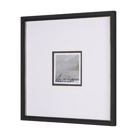 Winter Day VI by Mercana Studio a Hand Embellished Textured Framed Art Print Matted under Glass from Mercana - Luna Furniture