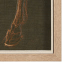 Horse IV Olive by Mercana Studio a Hand Embellished Textured Framed Art Print from Mercana - Luna Furniture