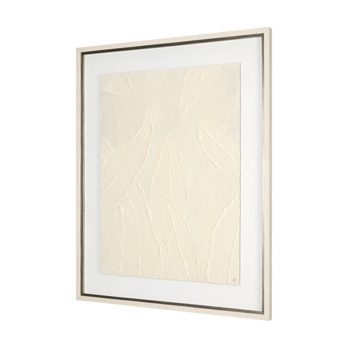 Leaf Relief I by Studio M a handmade Original Framed Artwork under Glass from Mercana - Luna Furniture