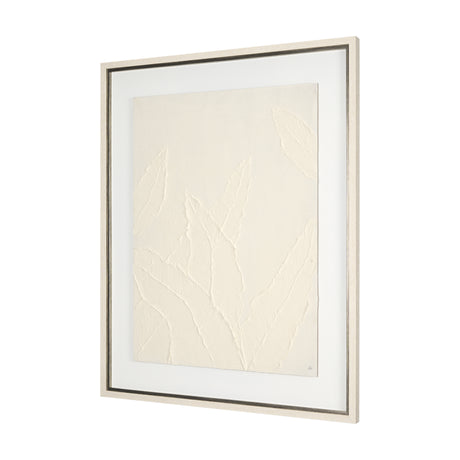 Leaf Relief I by Studio M a handmade Original Framed Artwork under Glass from Mercana - Luna Furniture