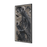 Serkel I by Mercana Studio a Hand Embellished Textured Framed Art Print from Mercana - Luna Furniture