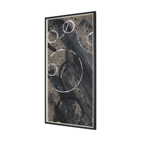 Serkel I by Mercana Studio a Hand Embellished Textured Framed Art Print from Mercana - Luna Furniture