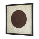 Red Sun by Mercana Studio a Hand Embellished Textured Framed Canvas from Mercana - Luna Furniture