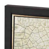 Red Sun by Mercana Studio a Hand Embellished Textured Framed Canvas from Mercana - Luna Furniture