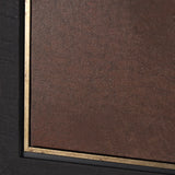 Red Sky by Mercana Studio a Hand Embellished Textured Framed Canvas from Mercana - Luna Furniture