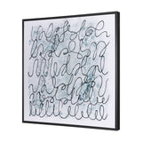 Story Telling by Mercana Studio a Hand Embellished Textured Framed Canvas from Mercana - Luna Furniture
