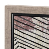 Papyrus Texture I by Mercana Studio a Hand Embellished Textured Framed Canvas from Mercana - Luna Furniture
