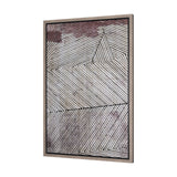 Papyrus Texture II by Mercana Studio a Hand Embellished Textured Framed Canvas from Mercana - Luna Furniture