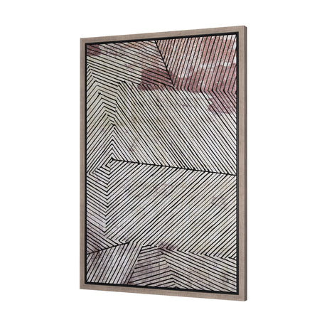 Papyrus Texture III by Mercana Studio a Hand Embellished Textured Framed Canvas from Mercana - Luna Furniture