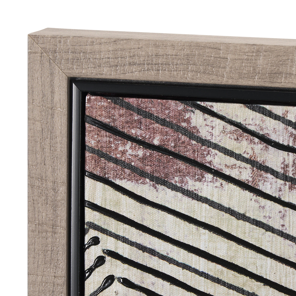 Papyrus Texture III by Mercana Studio a Hand Embellished Textured Framed Canvas from Mercana - Luna Furniture