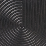 Medina Antiqued Black Metal Planters (Set of 2) from Mercana - Luna Furniture