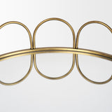 Lenore Round Metal/Mirror Tray Gold (Set of 2) from Mercana - Luna Furniture