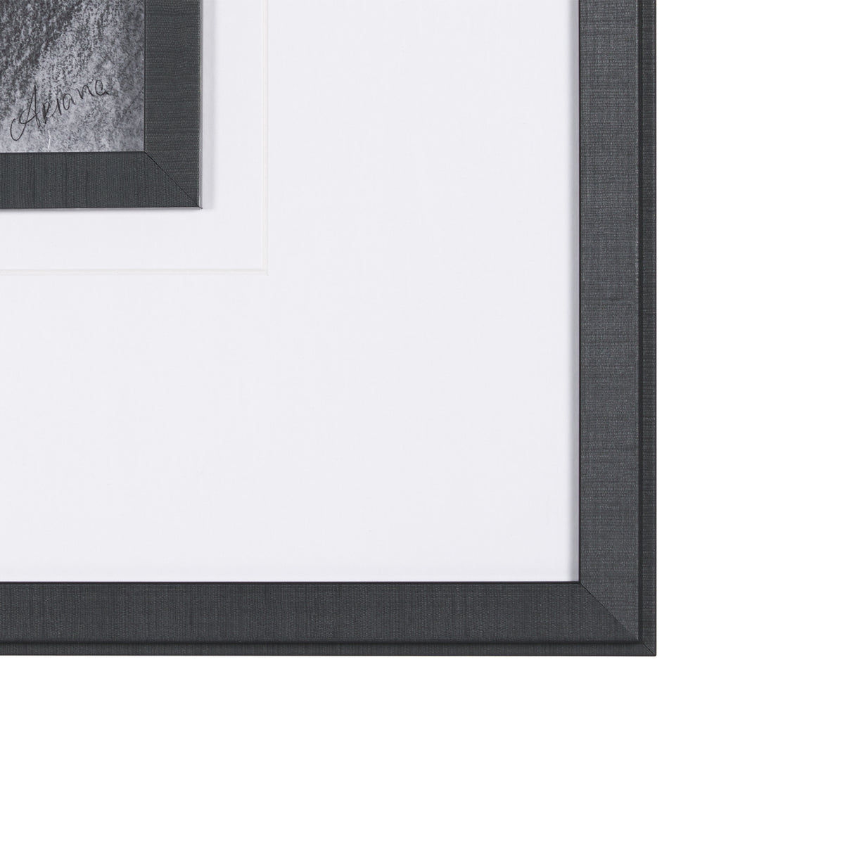 Poised by Mercana Studio a Hand Embellished Textured Framed Art Print Matted under Glass from Mercana - Luna Furniture
