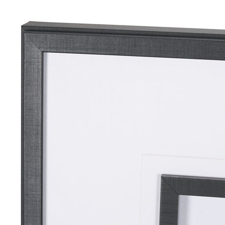 Poised by Mercana Studio a Hand Embellished Textured Framed Art Print Matted under Glass from Mercana - Luna Furniture