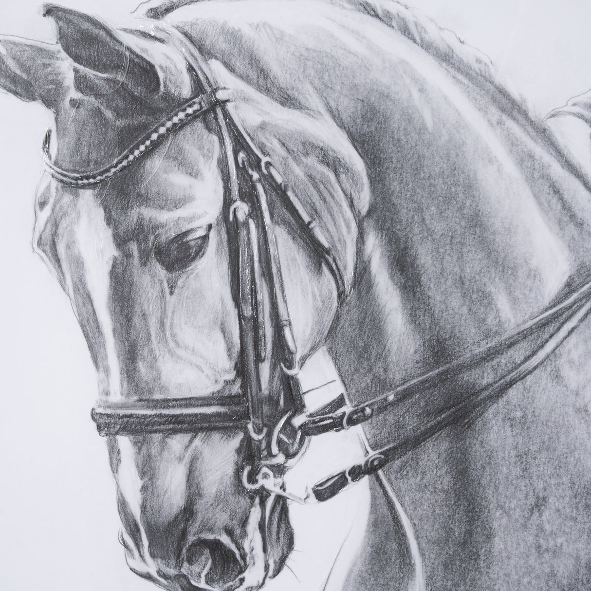 Poised by Mercana Studio a Hand Embellished Textured Framed Art Print Matted under Glass from Mercana - Luna Furniture